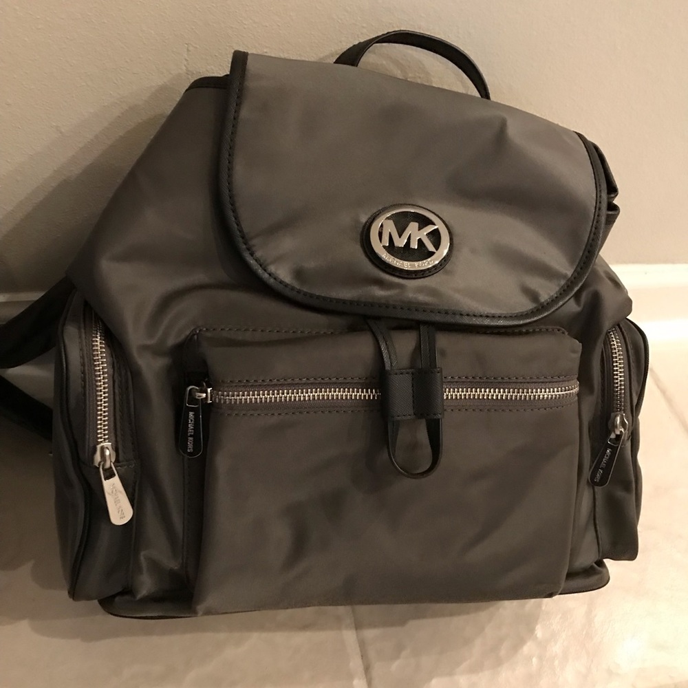 Michael Kors Grey Backpack NWT!